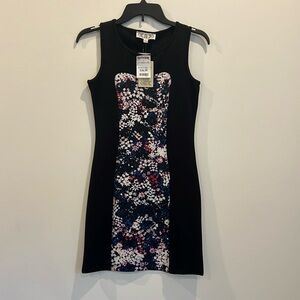 Pink Rose bodycon dress